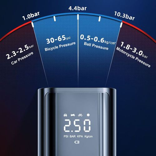 Car inflatable pump car portable intelligent wireless digital display pump multifunctional tire emergency air pump