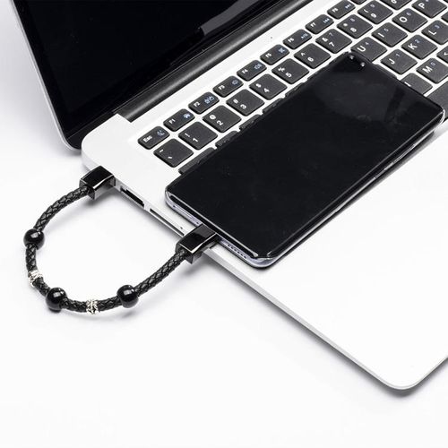 Buddha beads bracelet data cable type-c creative bracelet bracelet data cable portable charging cable
