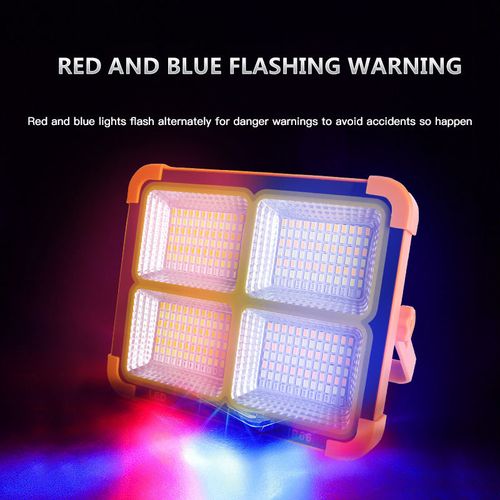 LED Solar Emergency Lighting Waterproof Blackout Emergency Outdoor Portable Five Adjustable Grades