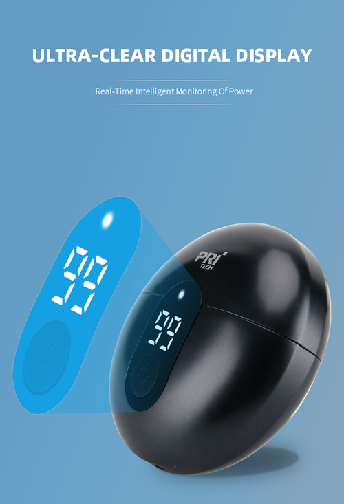 Wet & Dry Rotary Razor Waterproof Portable Travel Razor Men's Rechargeable Razor