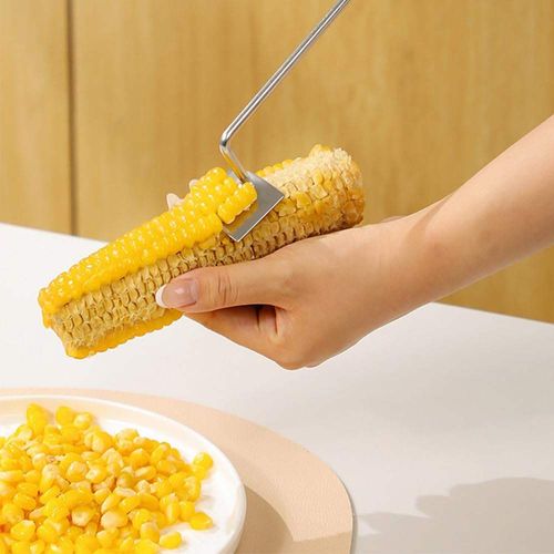 Kitchen corn cob stripper planer tool