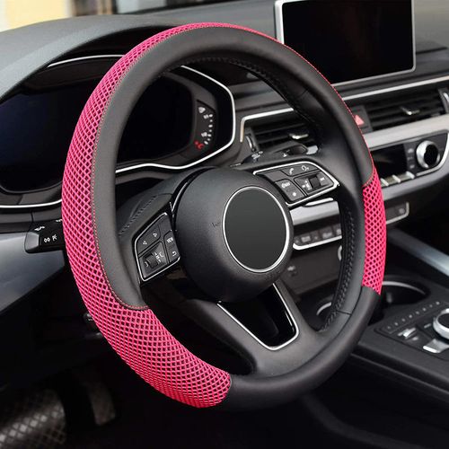 Luxury Breathable Designer Steering Wheel Cover Without Inner Ring Steering Wheel Cover Universal Car Steering Wheel Cover Sport