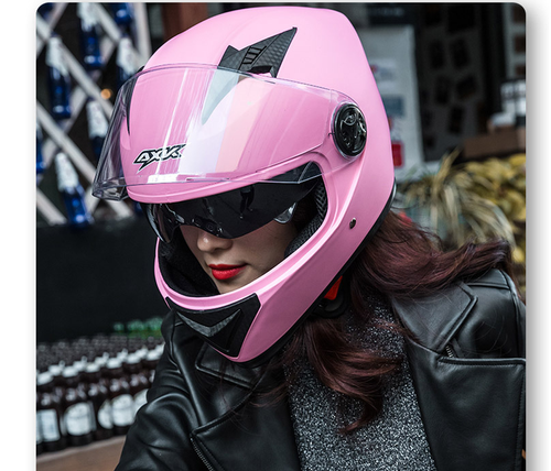 Stylish HD anti-fog full face motorbike helmet and dual mirror design motorbike helmet