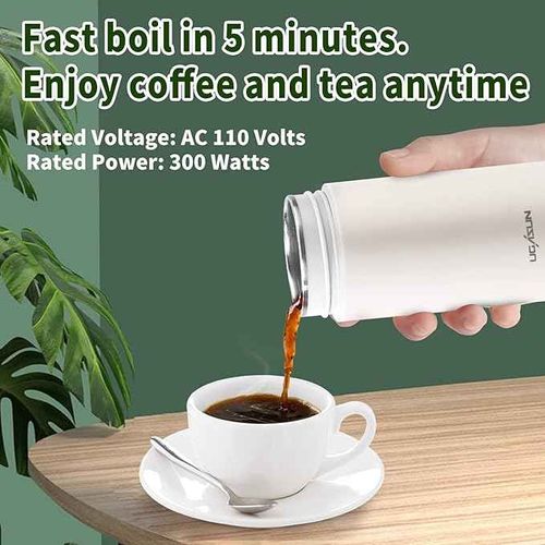 Intelligent thermostatic cup small portable electric heating water cup heat preservation all-in-one water kettle