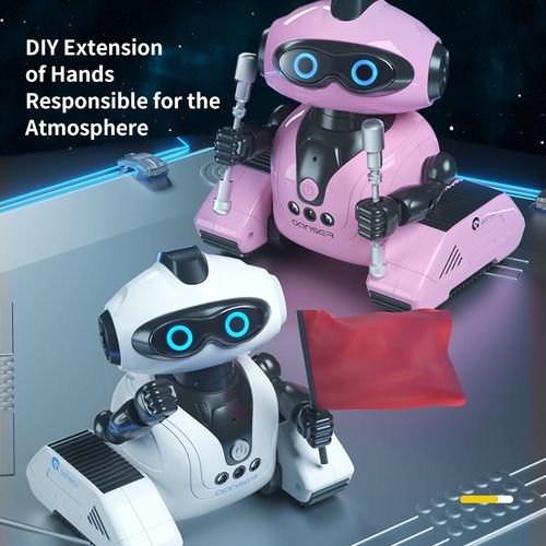 Intelligent Remote Control Electric Programming Robot Children's Early Learning Dancing DIY Toys Robot Models