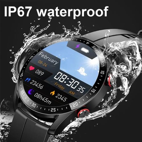 Smart Watch ECG+PPG Business Stainless Steel Band Bluetooth Talk Smart Watch Waterproof