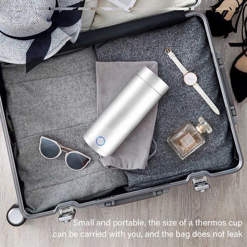 Intelligent thermostatic cup small portable electric heating water cup heat preservation all-in-one water kettle