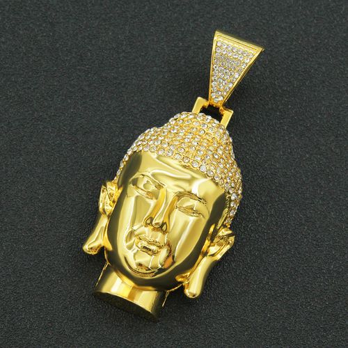 Fashion Wear Necklace Accessories Hip Hop Rap Pendant Necklace Diamond Cuban Chain