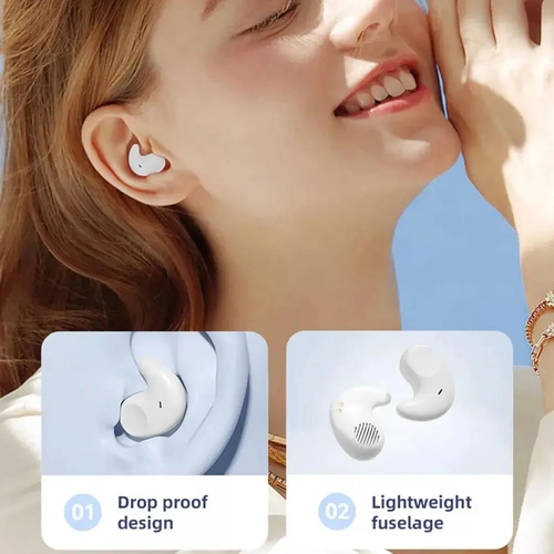 M51 sleep headphones bluetooth wireless in-ear noise canceling private model ultra-long life digital display screen