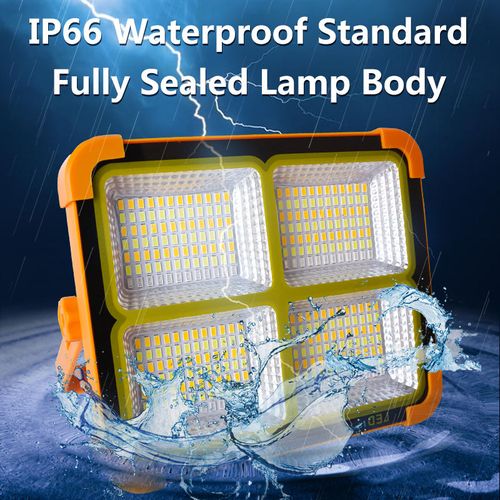 LED Solar Emergency Lighting Waterproof Blackout Emergency Outdoor Portable Five Adjustable Grades