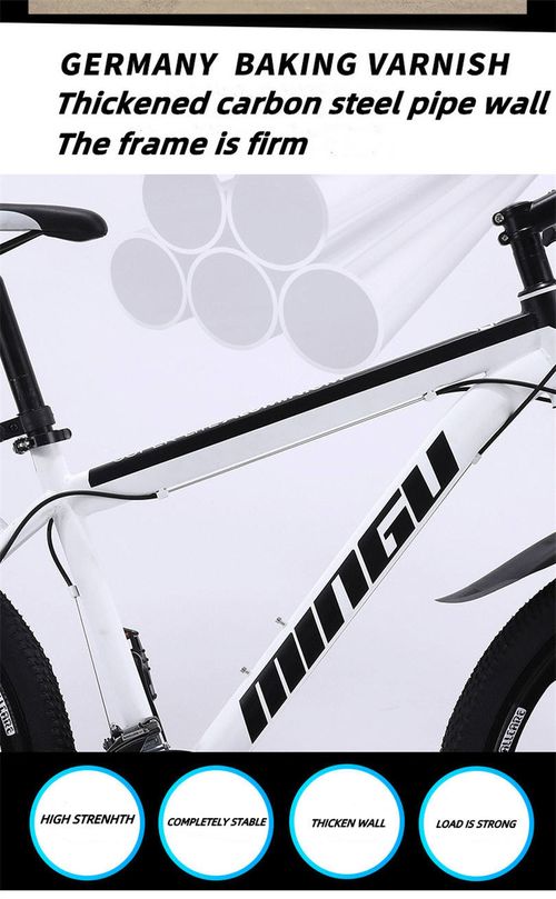 Mountain Bike Men's Shift Off-Road High Carbon Steel Bicycle 26 inch 24 Speed