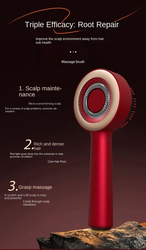 USB Rechargeable Head Massager Brush Soft Scalp Liquid Therapy Head Massage Comb Electric Scalp Oiler For Hair Growth