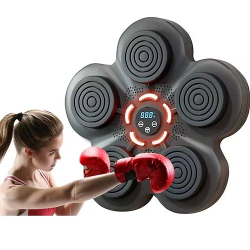 Intelligent music boxing target music boxing machine trainer home children boxing target sparring decompression flower Petal Boxing Target