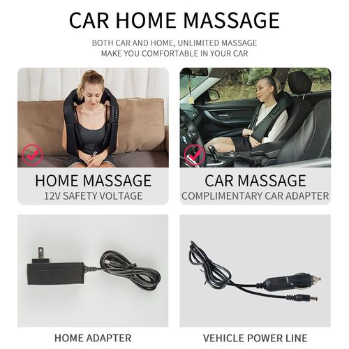 Massage shawl cervical spine massage instrument constant temperature heating massage pounding multi-function body massage