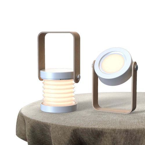 Portable Rechargeable Cordless Table Lamp Hangable Touch Control Night Table Lamps