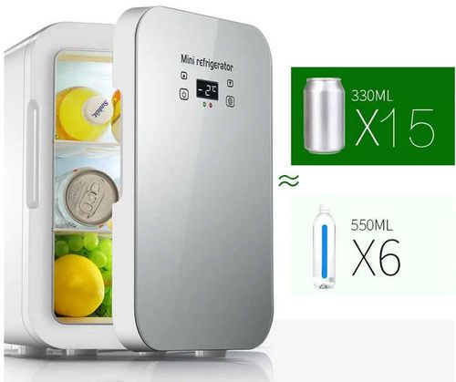 Mini refrigerator small can home can car refrigerator