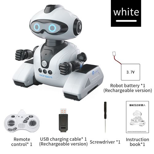 Intelligent Remote Control Electric Programming Robot Children's Early Learning Dancing DIY Toys Robot Models