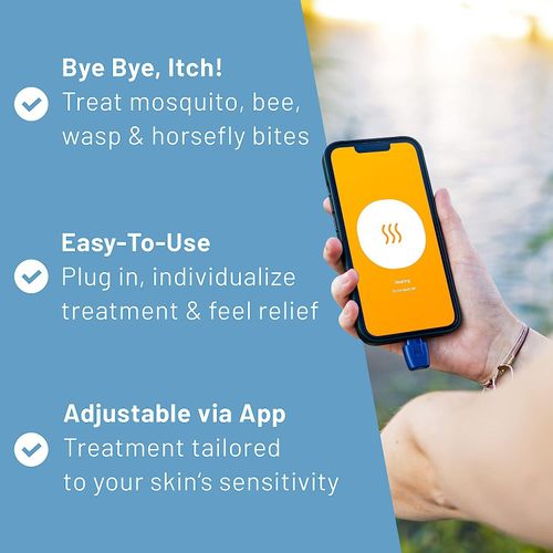 Cell Phone Interface Insect Bite Healer Itch Pain Reliever
