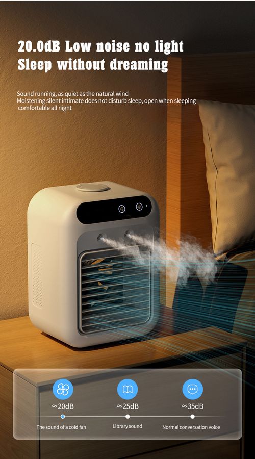Cooler humidifier household 2 and 1 USB mini small fan air conditioning fan portable cold fan