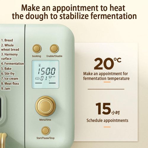 Automatic Multifunctional Bread Maker | Breakfast, Baking & Ice Cream in One