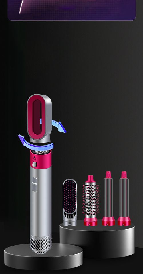 6-in-1 Hair Dryer with High-Speed Curling and Straightening Blow Dryer for Multi-Purpose Hair Care