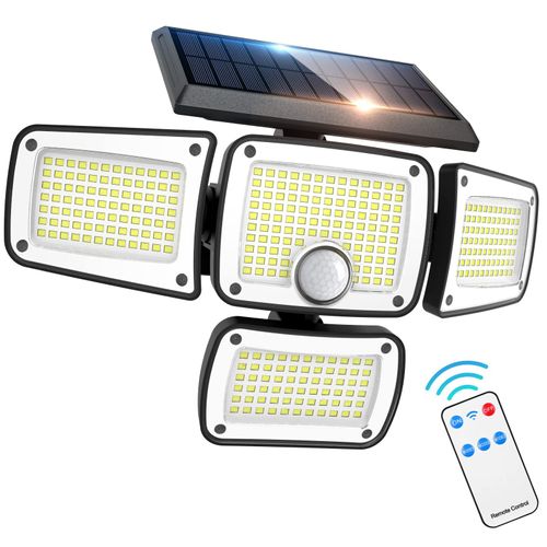 Outdoor LED Lights Solar Wall Light Solar Split Garden Lights Four Heads One Solar Induction Lights