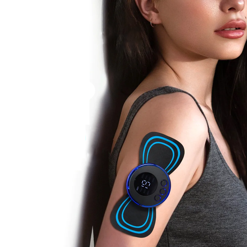 Neck Massager 8 Modes Neck Back Patch Muscle Stimulator Easy Experience Massage