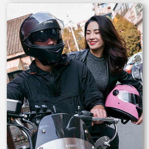 Stylish HD anti-fog full face motorbike helmet and dual mirror design motorbike helmet