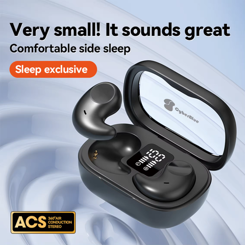 M51 sleep headphones bluetooth wireless in-ear noise canceling private model ultra-long life digital display screen