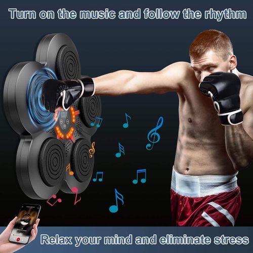 Intelligent music boxing target music boxing machine trainer home children boxing target sparring decompression flower Petal Boxing Target