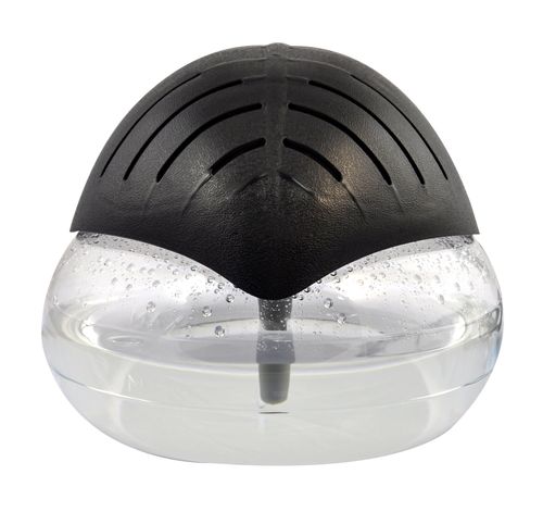 Aromatherapy Diffuser Leaf Type Creative Purifier Pollen Removal Odor Deodorant Fresh Humidifying Atomizer, Black