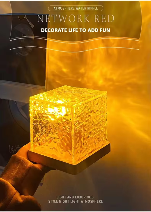 Dynamic Water Ripple and Shadow Aurora LED Ambient Lighting