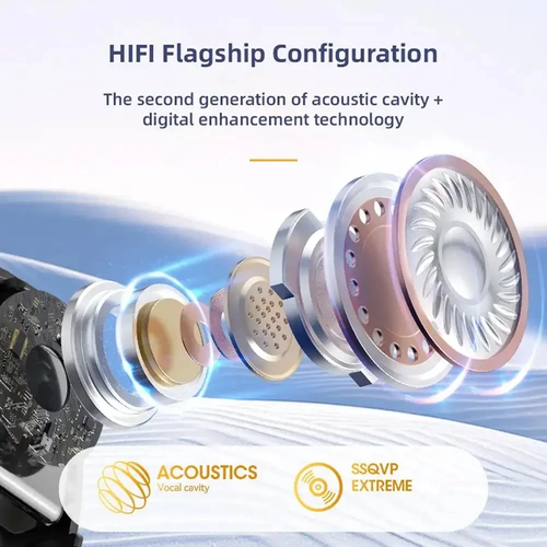 M51 sleep headphones bluetooth wireless in-ear noise canceling private model ultra-long life digital display screen