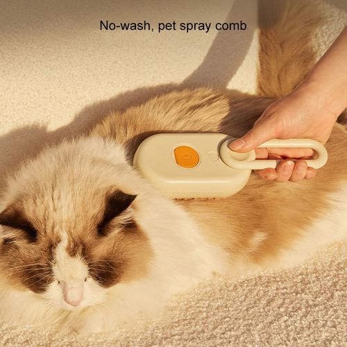 Water Steam Brush Pet Comb 3 in 1 Electric Spray Hair Brush for Cats and Dogs Massage Comb Bath Cat Grooming Shedding Comb