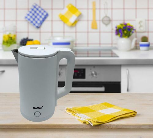 High quality 304 stainless steel thermostat control electric kettle