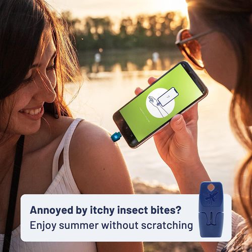 Cell Phone Interface Insect Bite Healer Itch Pain Reliever