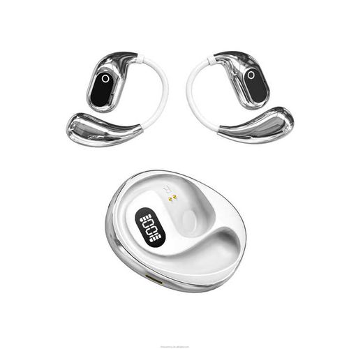 Smart Bluetooth Headset Digital Display True Wireless Headset Sports Ear Hook Headset