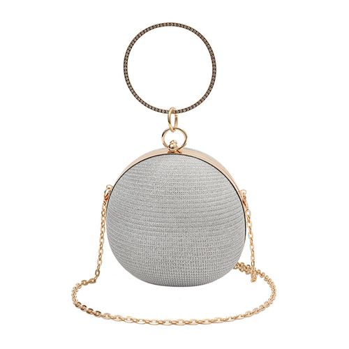 Personalized design spherical bag fashion handbag small round bag tide light luxury single shoulder crossbody Chain bag