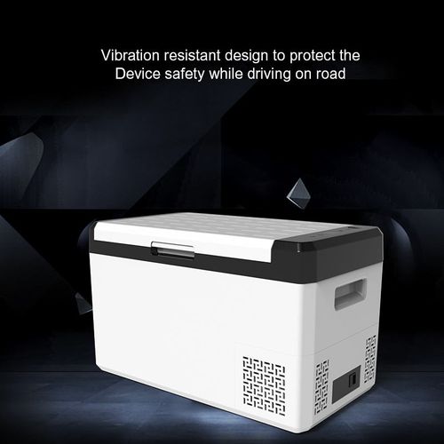 Mobile car refrigerator can be temperature-controlled freezing and refrigeration 25 liters of compressor car home dual-use