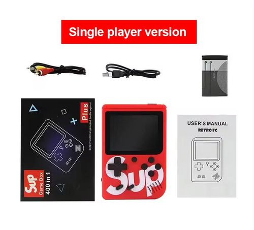 Intelligent single two-player handheld game console portable classic game player support TV connection