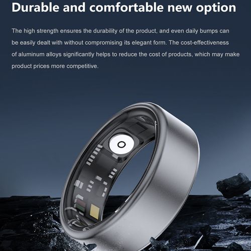 Sleep Stress Health Tracker All Day Dynamic Heart Rate Waterproof Smart Ring