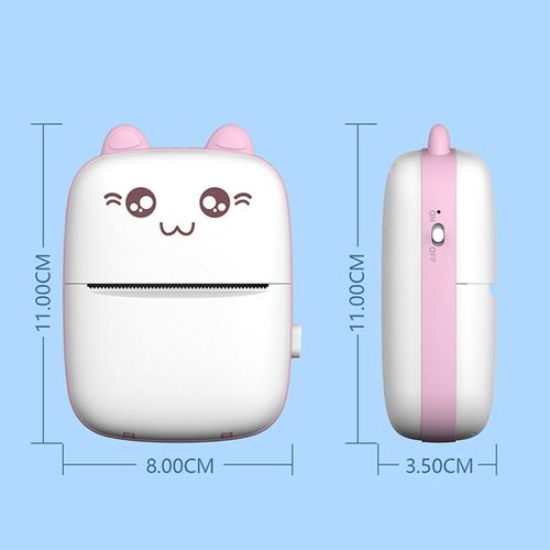 Portable printing paper multifunctional wireless smartphone handheld card sticker labels mini pocket photo labels thermal printing