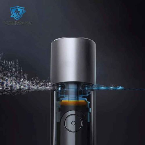 High voltage arc defense flashlight strong light burst flash SOS signal telescopic zoom rechargeable flashlight