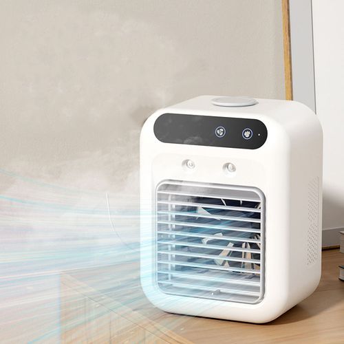 Cooler humidifier household 2 and 1 USB mini small fan air conditioning fan portable cold fan
