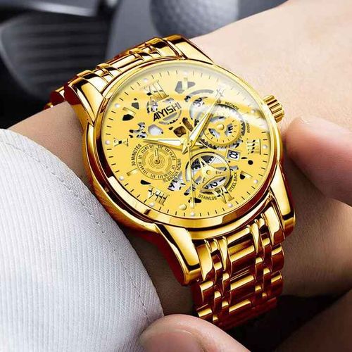 Brand watches men's waterproof luminous watch fashion non-mechanical quartz watch men's business watches