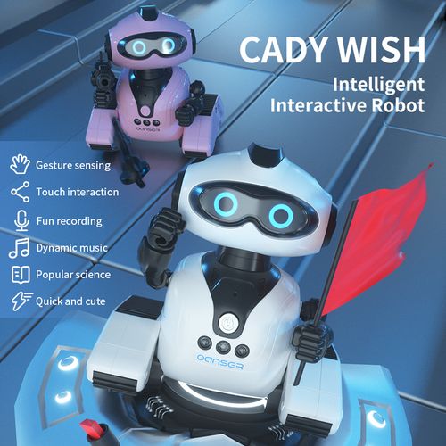 Intelligent Remote Control Electric Programming Robot Children's Early Learning Dancing DIY Toys Robot Models