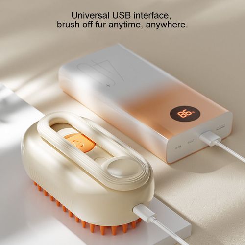 Water Steam Brush Pet Comb 3 in 1 Electric Spray Hair Brush for Cats and Dogs Massage Comb Bath Cat Grooming Shedding Comb