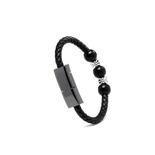 Buddha beads bracelet data cable type-c creative bracelet bracelet data cable portable charging cable