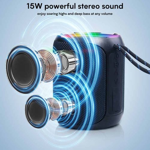 Waterproof intelligent voice subwoofer home and outdoor audio high-power bluetooth audio