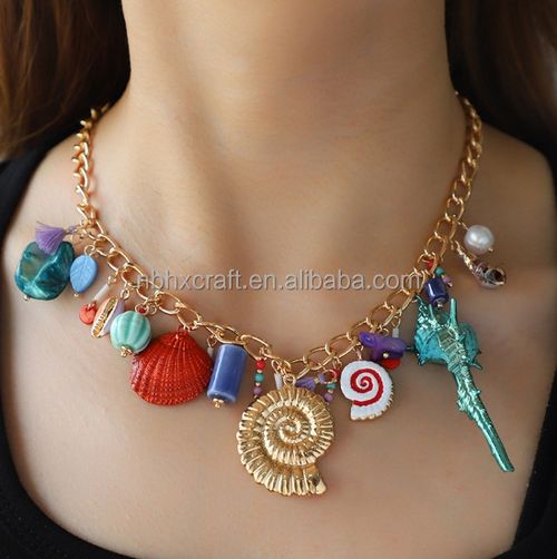 New elegant pendant necklace for women, European and American style collar